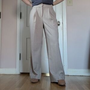 Express high waisted wide leg dress pants